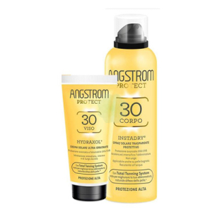 angstrom bipacco spray 30+viso30 bugiardino cod: 973353939 