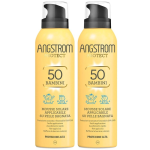 Cerca Offerte di angstrom kids mousse spf50 set da 2 2x150 ml spray e acquista online