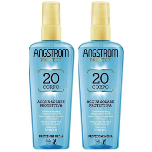 Cerca Offerte di angstrom protect acqua solare protettiva spf 20 2x140 ml soluzione e acquista online