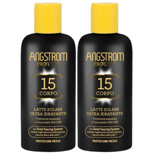 Cerca Offerte di angstrom protect latte solare spf15 2x200 ml e acquista online