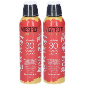 Cerca Offerte di angstrom protect spray solare trasparente protettivo corpo spf30 2x200 e acquista online