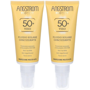 Cerca Offerte di angstrom protect viso fluido solare opacizzante spf50+ 2x40 ml e acquista online