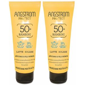 Cerca Offerte di angstrom ptorect latte solare kids per pelle bagnata spf 50+ set da 2 e acquista online