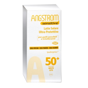 angstrom sensitive latte corpo spf50+ 150 ml bugiardino cod: 930408152 