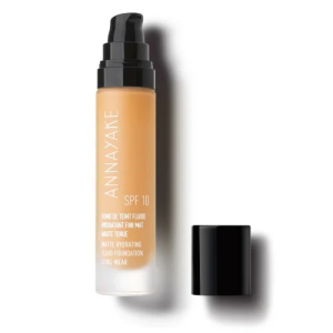 Annayake make up fond de teint fluide fini mat haute tenue 15 medium beige 30ml – fondotinta liquido, sebo-regolatore, finish cipria, lunga tenuta
