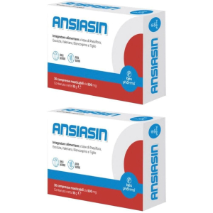 Cerca Offerte di ansiasin 30 compresse masticabili 2x15 g masticabili e acquista online