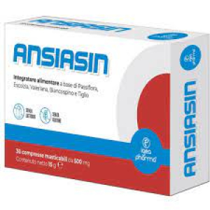 ansiasin 30cpr masticabili bugiardino cod: 987715861 