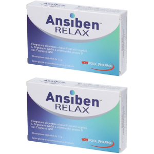 Cerca Offerte di ansiben relax compresse set da 2 2x30 pz e acquista online