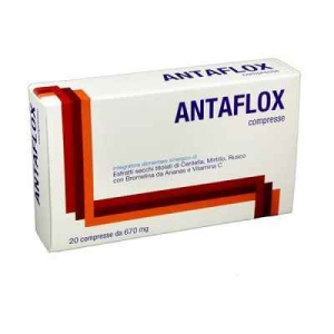 antaflox 20 compresse bugiardino cod: 934504871 