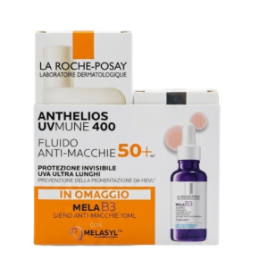 Cerca Offerte di anthelios cofanetto solare fluido viso anti macchie spf50 50 ml + mela b3 siero 10 ml - cofanetto solare antimacchie e acquista online
