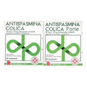 antispasmina colica 30 compresse rivestite bugiardino cod: 002918047 