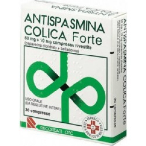 antispasmina colica forte 30 compresse bugiardino cod: 002918050 