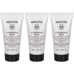 Cerca Offerte di apivita 3 in 1 cleansing milk face & eyes 50 ml latte viso e acquista online