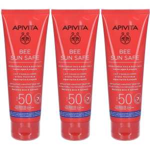 Cerca Offerte di apivita bee sun safe latte hydra fresh viso e corpo spf50 3x100 ml cre e acquista online