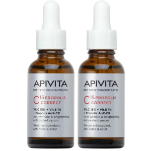 Cerca Offerte di apivita c15 propolis correct siero viso antirughe 2x30 ml e acquista online