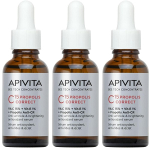 Cerca Offerte di apivita c15 propolis correct siero viso antirughe 3x30 ml e acquista online