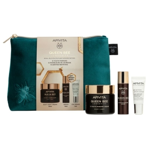 Cerca Offerte di Apivita cofanetto regalo queen bee longevity - crema leggera setosa anti-rughe 50 ml + siero anti-rughe 10 ml + 5 action siero anti-rughe occhi 5 ml e acquista online