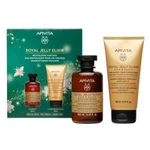 Cerca Offerte di Apivita cofanetto regalo royal jelly elixir - shampoo rivitalizzante 250 ml + balsamo rimpolpante 150 ml e acquista online
