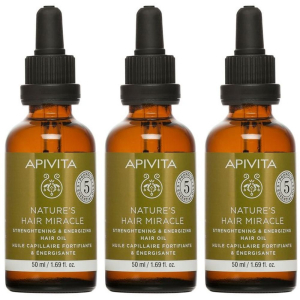 Cerca Offerte di apivita holistic hair care olio rinforzante rivitalizzante 3x50 ml e acquista online