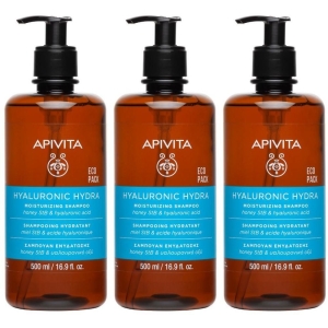 Cerca Offerte di apivita hyaluronic hydra shampoo idratante ecopack 500ml 3x500 ml sham e acquista online