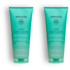 Cerca Offerte di apivita just bee clear gel detergente purificante viso 2x200 ml e acquista online