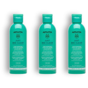 Cerca Offerte di apivita just bee clear lozione purificante minimizza pori 3x200 ml e acquista online