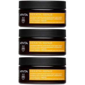 Cerca Offerte di apivita keratin repair maschera capelli nutriente riparatice 3x200 ml e acquista online