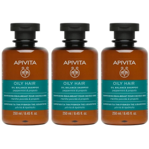 Cerca Offerte di apivita oily hair shampoo sebo-regolatore 3x250 ml e acquista online