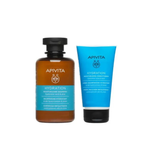 Apivita promo moisturizing shampoo 250 ml & conditioner 150 ml sp pr 2023