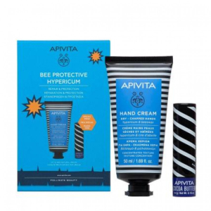 Cerca Offerte di apivita promo xm winter wonders hypericum crema mani secche e screpolate 50 ml + balsamo labbra con burro di cacao spf20 4,4 g e acquista online