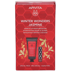Apivita promo xmas hand+lip ch