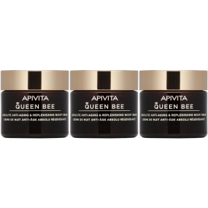 Cerca Offerte di apivita queen bee crema notte anti-età assoluta & rimpolpante 3x50 ml e acquista online