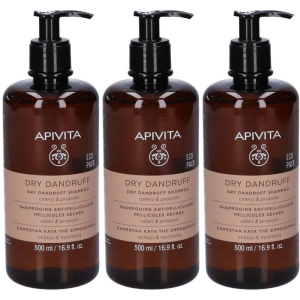 Cerca Offerte di apivita shampoo forfora secca 3x500 ml e acquista online