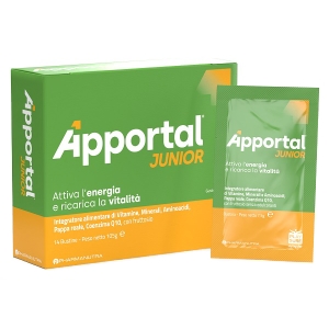 Cerca Offerte di Apportal junior 14 bustine da 7,5 g gusto arancia e passion fruit con fruttosio senza glutine senza lattosio e acquista online
