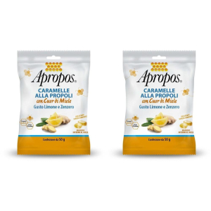 Cerca Offerte di apropos caramelle dure cuor di miele - limone zenzero confezione 2x5 e acquista online