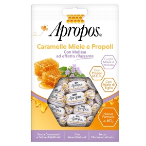 Cerca Offerte di Apropos caramelle miele e propoli con melissa ad effetto rilassante 60 grammi e acquista online