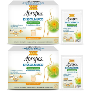 Cerca Offerte di apropos dissolmuco bustine solubili 2x10 pz bustina e acquista online