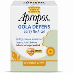 apropos gola defens spry senza alcool 20 ml bugiardino cod: 924127083 