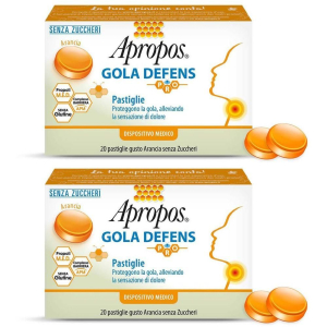Cerca Offerte di apropos gola defens pro pastiglie gusto arancia 2x20x2,5 g e acquista online