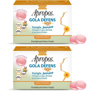 Cerca Offerte di apropos gola defens pro pastiglie junior panna e fragola 2x20x2 g past e acquista online