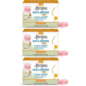 Cerca Offerte di apropos gola defens pro pastiglie junior panna e fragola 3x20x2 g past e acquista online