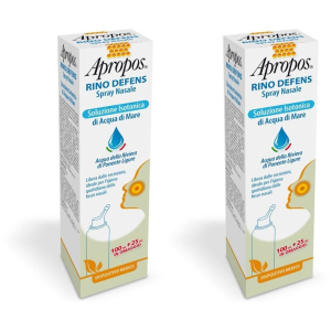 Cerca Offerte di apropos rino defens spray nasale soluzione isotonica 2x125 ml e acquista online