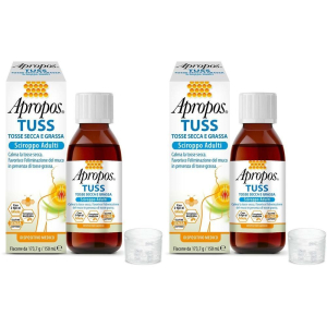 Cerca Offerte di apropos tuss tosse secca e grassa adulti - sciroppo 2x150 ml sciroppo e acquista online