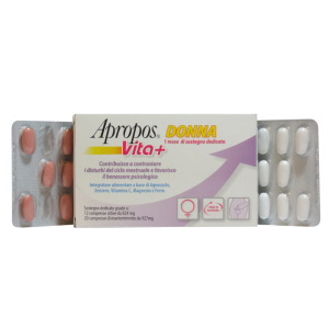 desa pharma apropos vita+ donna 12 compresse bugiardino cod: 925596936 