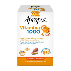 apropos vitamina c 1000 24 compresse bugiardino cod: 982183408 