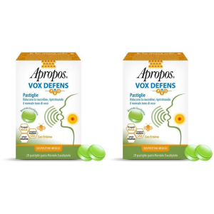 Cerca Offerte di apropos vox defens pastiglie gusto mentolo eucaliptolo 2x20x2,5 g past e acquista online