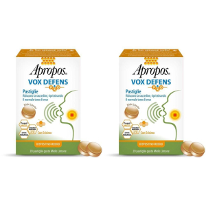 Cerca Offerte di apropos vox defens pro miele limone 20 pastiglie 2x20x2,5 g e acquista online
