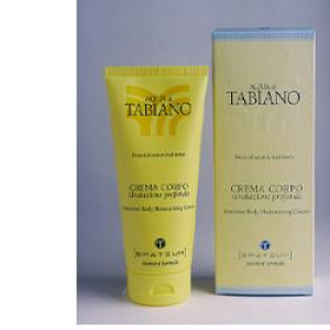 aqua di tabiano - crema corpo ad idratazione bugiardino cod: 912033774 