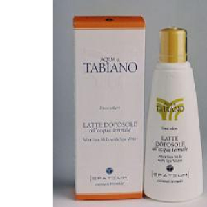 aqua tabiano latte doposole 200ml bugiardino cod: 912034232 