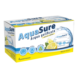 Cerca Offerte di aquasure acqua gelificata per il trattamento dietetico di soggetti affetti da disfagia e problemi della deglutizione 4x125 g e acquista online